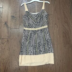 Loft Aztec print dress size 4 NWOT